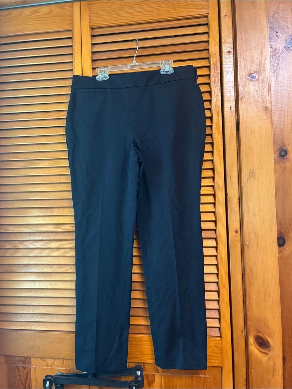 Talbots Black Straight Leg Pants — Classic Workwear length 36”waist 16”